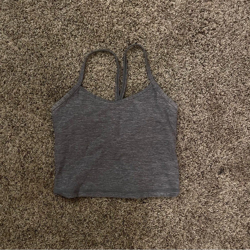 Lulu Power Y Cropped Tank